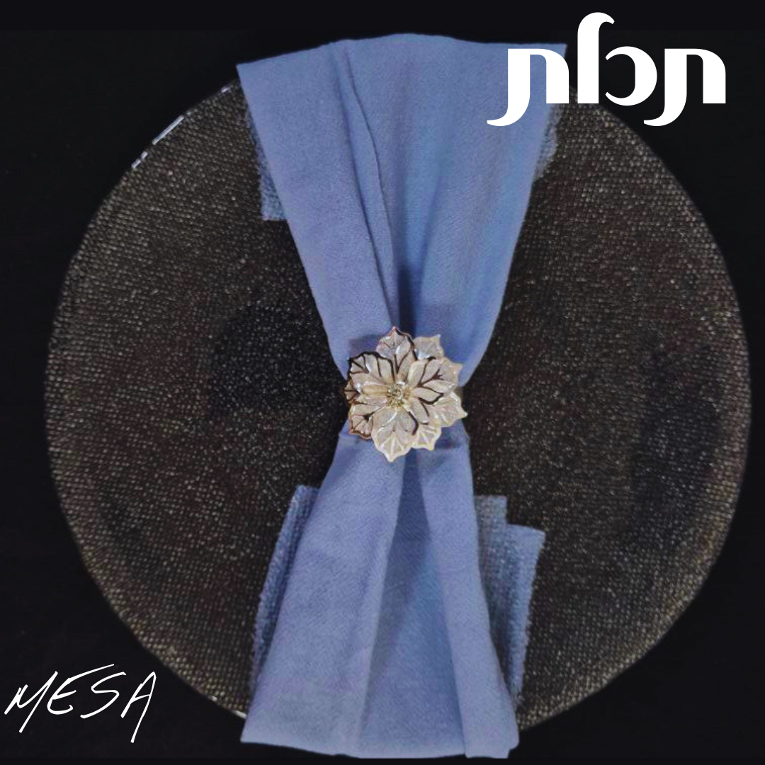 MESA- חבילת מפיות בד כותנה אורגניות, רכות וסופגות - מפיות רב פעמיות ידידותיות לסביבה במגוון צבעים