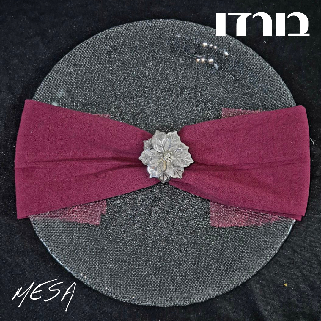 MESA- חבילת מפיות בד כותנה אורגניות, רכות וסופגות - מפיות רב פעמיות ידידותיות לסביבה במגוון צבעים